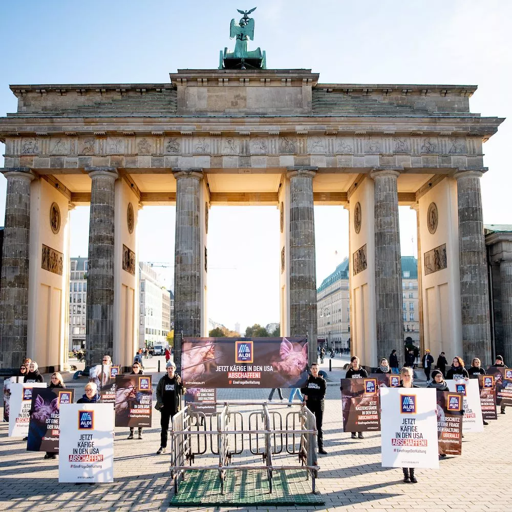 Protesta de Igualdad Animal en Alemania