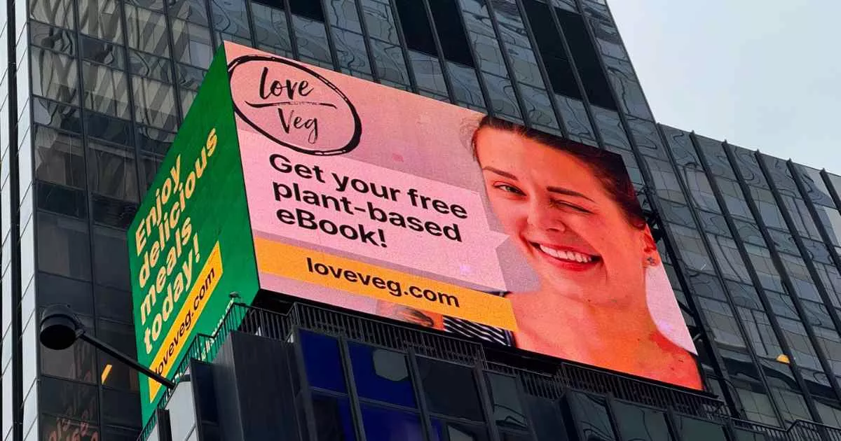 pantalla en Times Square Nueva York