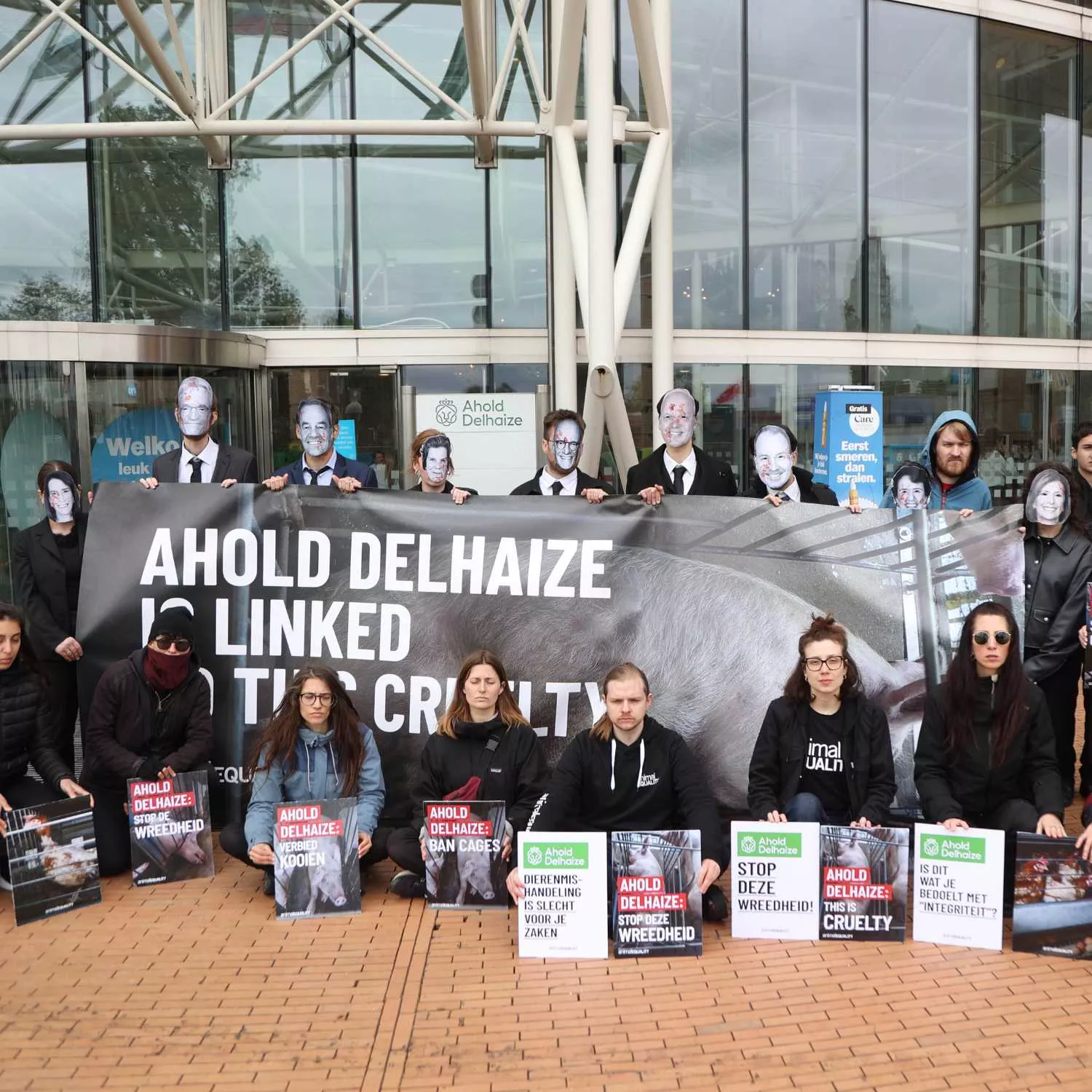 Nuevas protestas en Países Bajos dirigidas a Ahold Delhaize