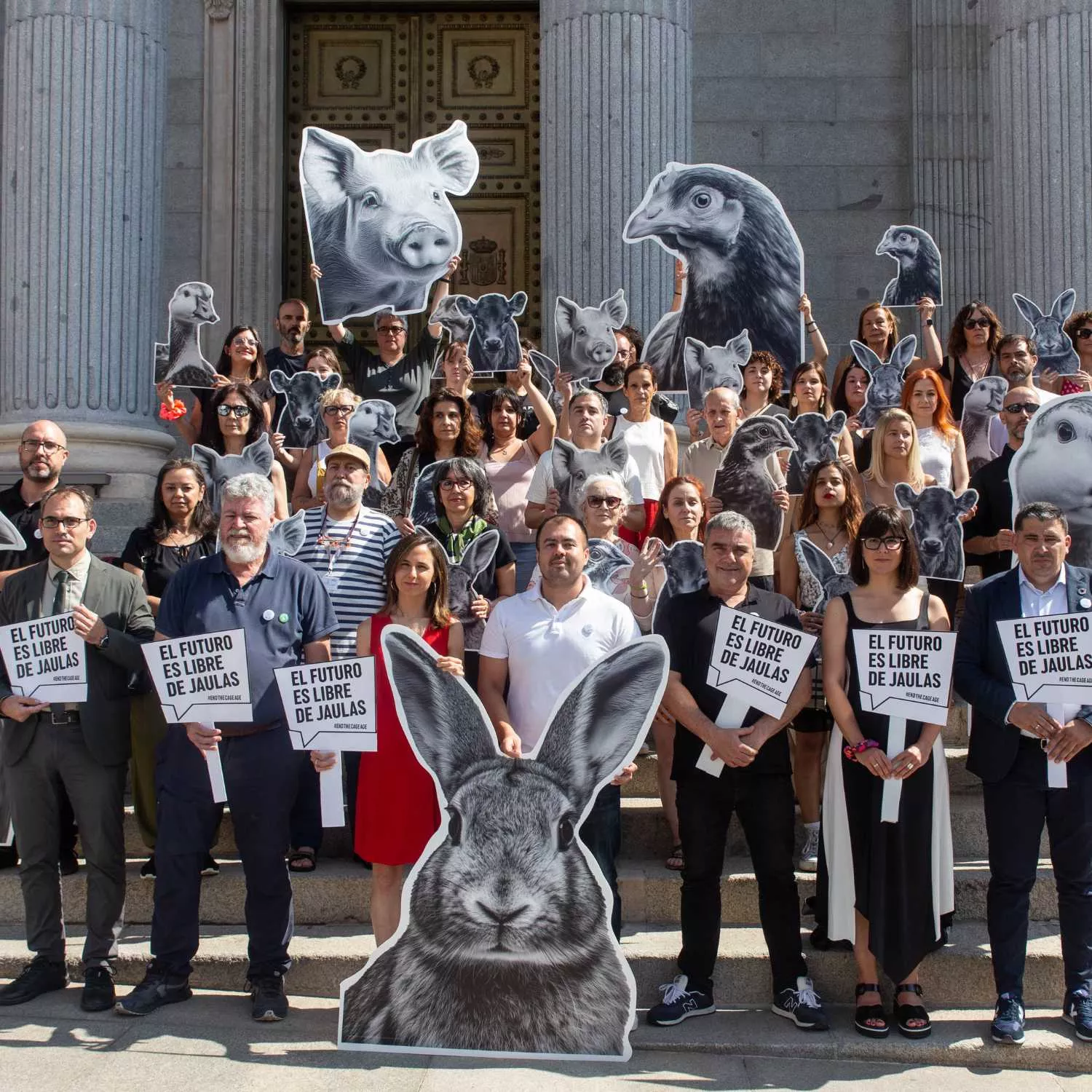 Activistas y políticos en lucha por una Europa sin jaulas 