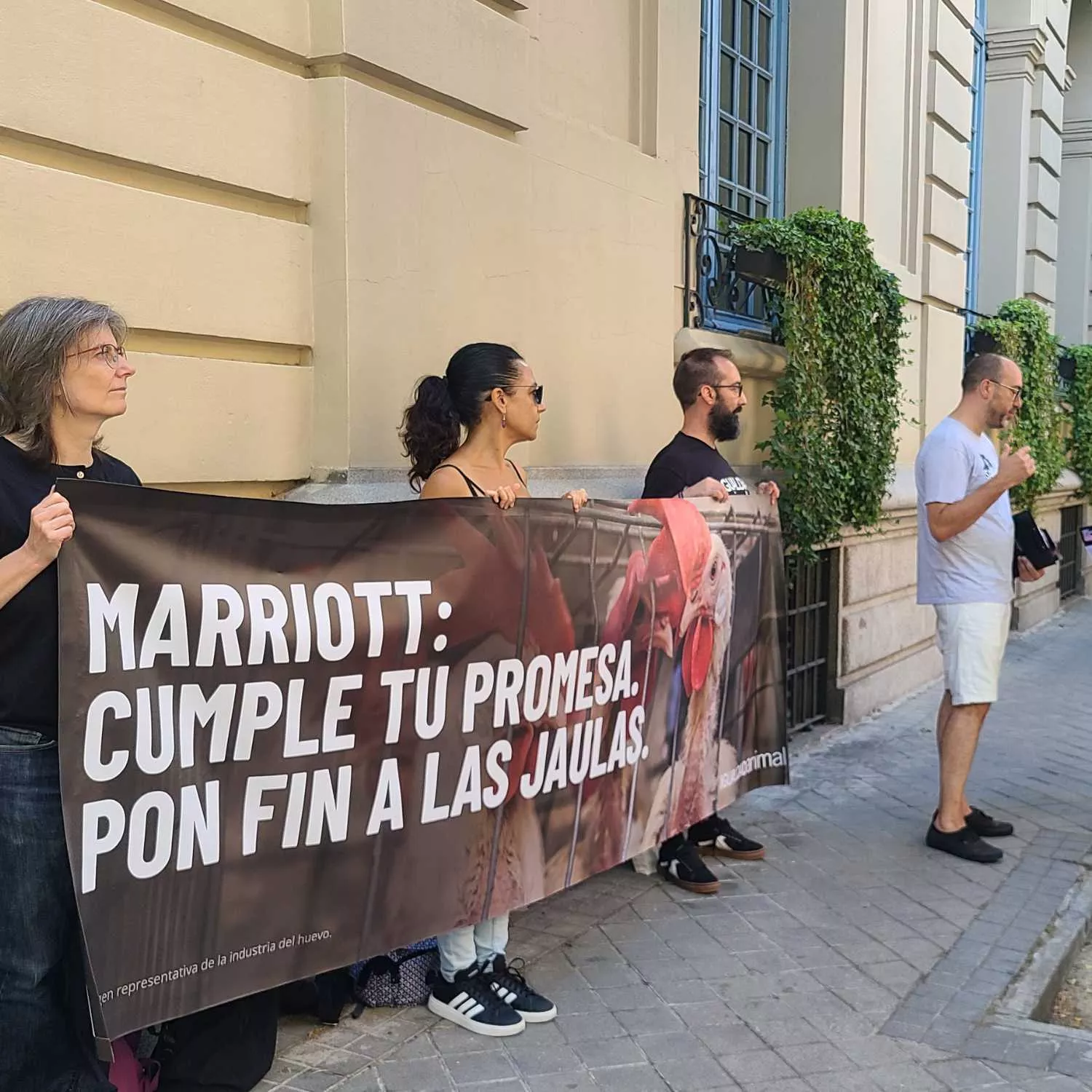 Intensas protestas internacionales a Hoteles Marriott