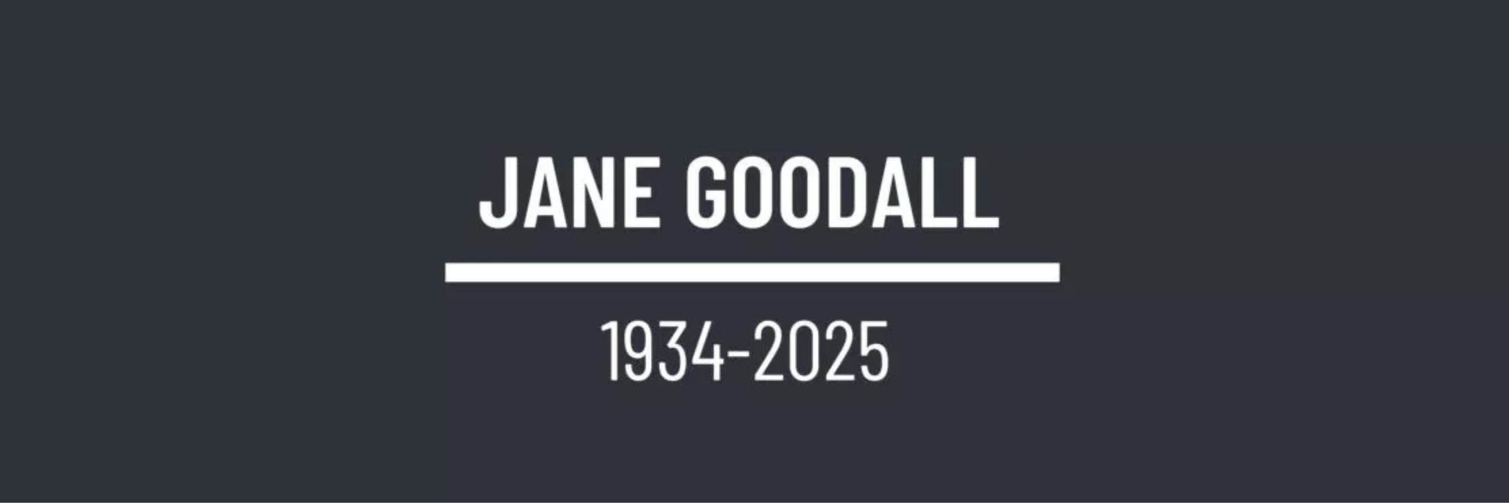 Muere Jane Goodall 1934-2025