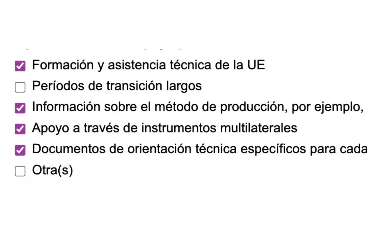 ¡Dile a la UE lo que piensas! 12 Consulta pública de la Unión Europea, respuesta 8 de Igualdad Animal