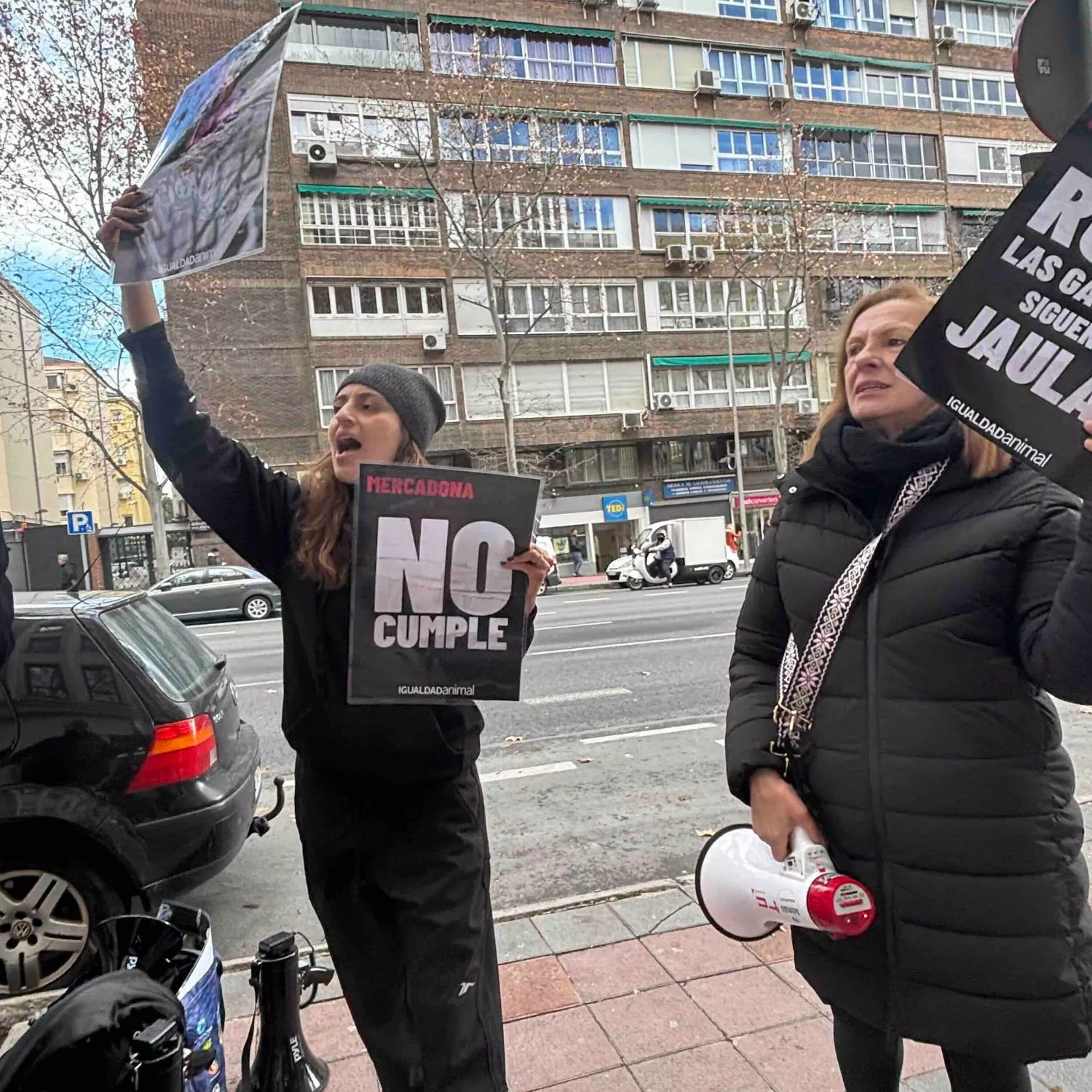 Nueva protesta frente a Mercadona