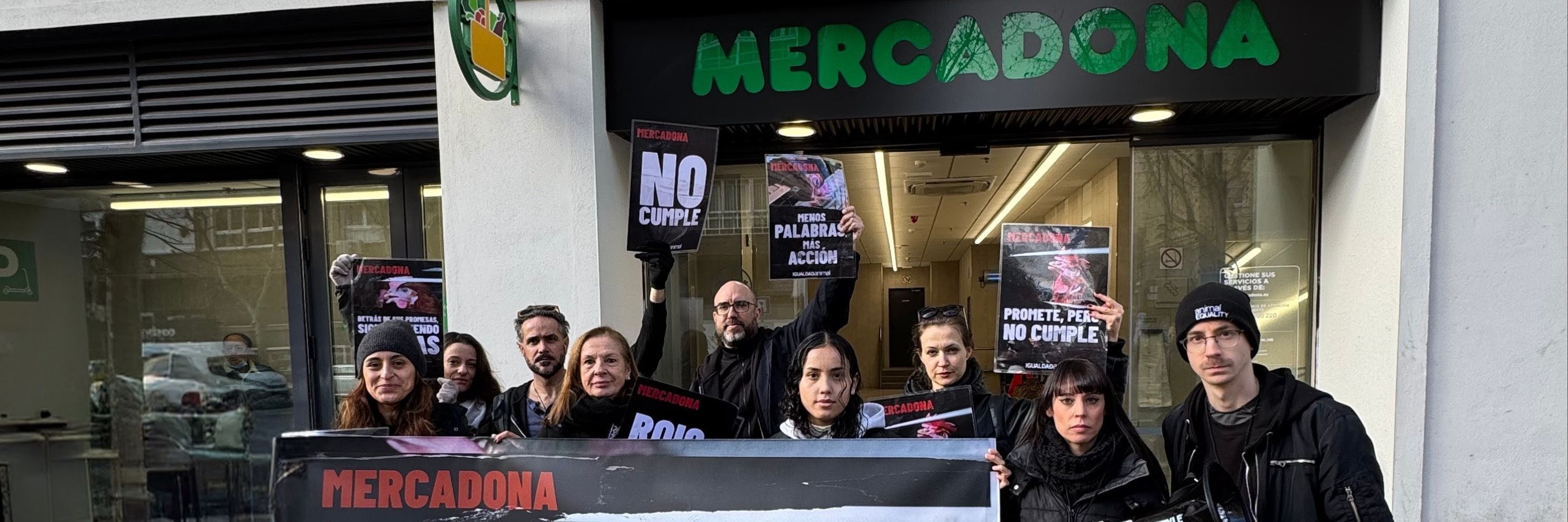 Protesta Mercadona viernes 23 de enero