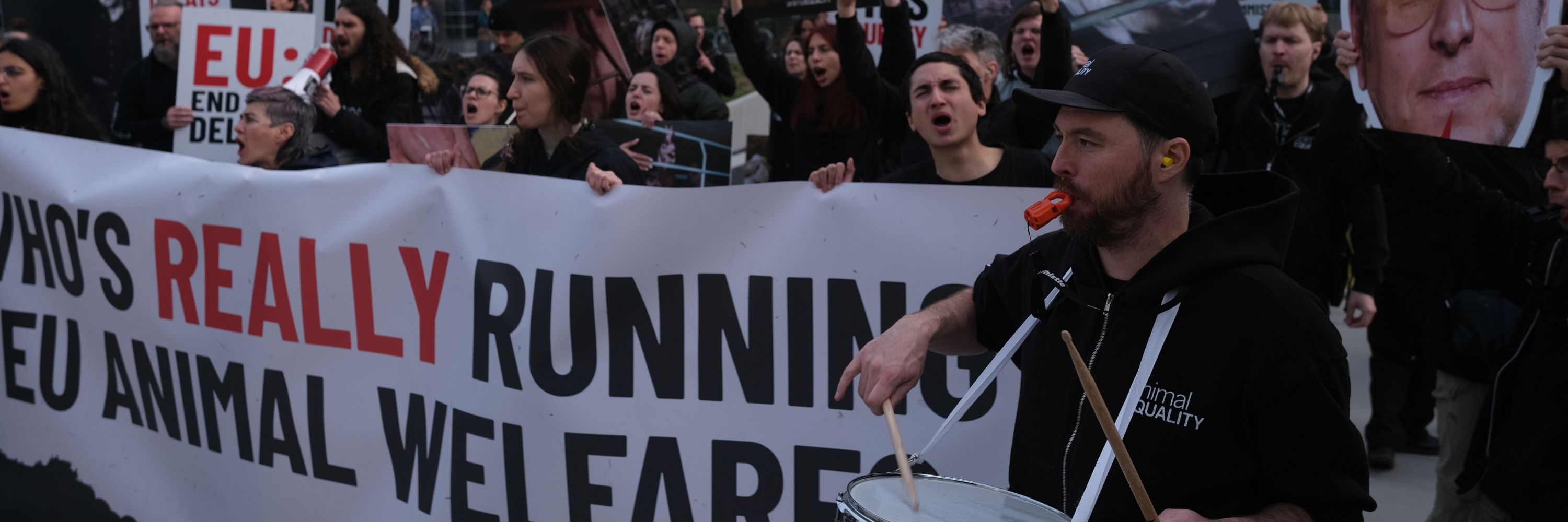 Protesta en la Comisión Europea 23 marzo
