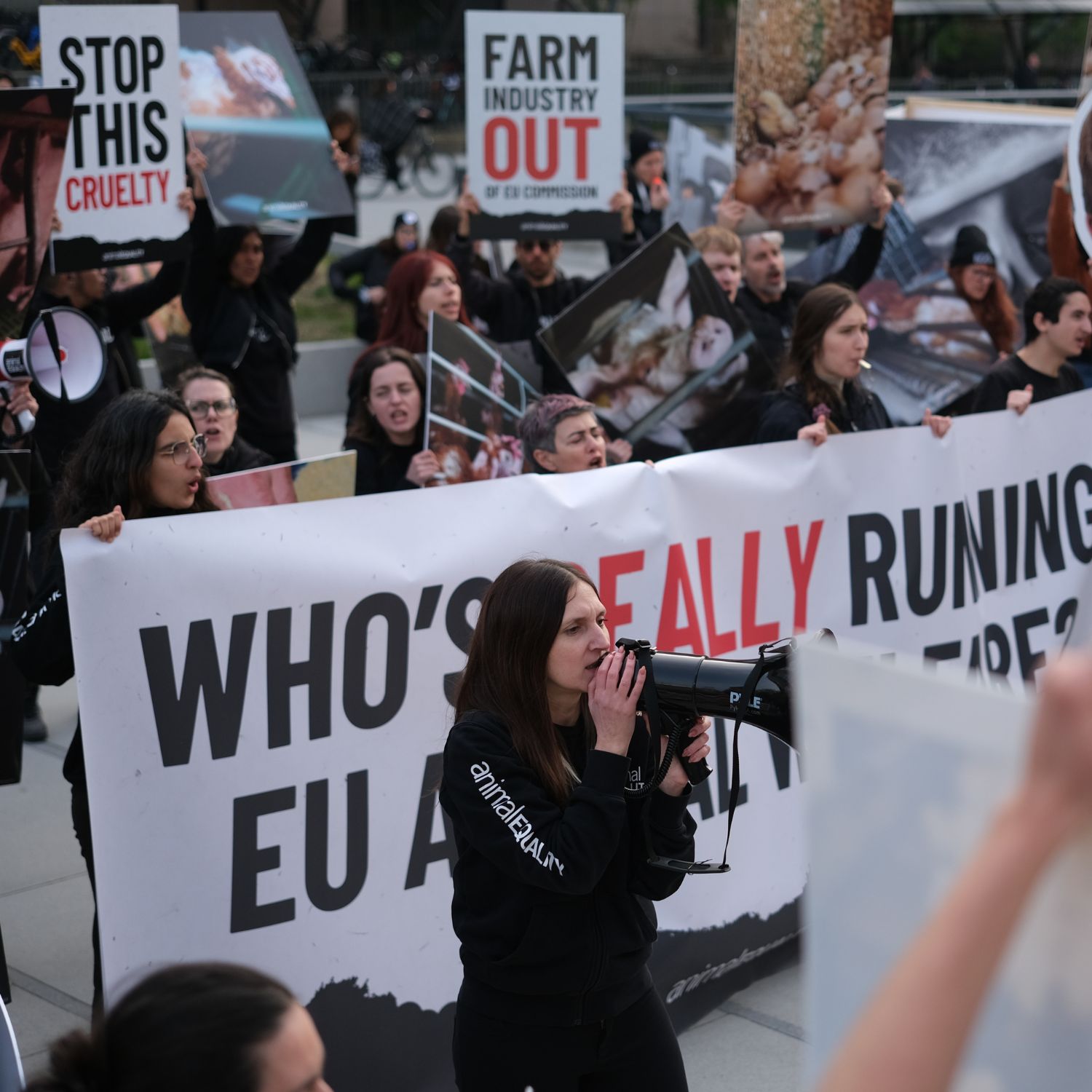 Protesta Comisión Europea 23 marzo