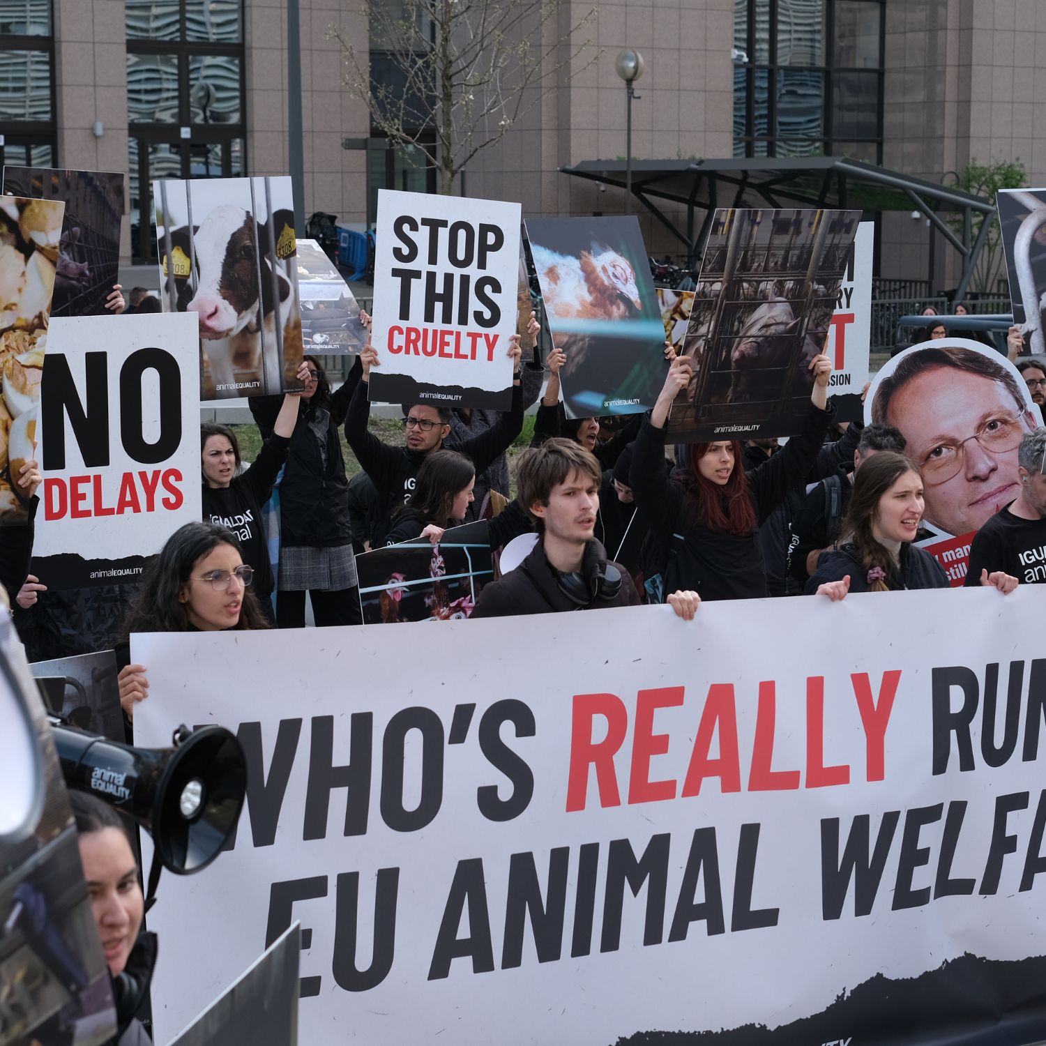 Protesta Comisión Europea 23 marzo