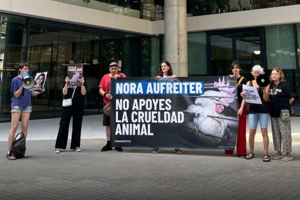 Activistas vuelven a protestar frente a Mytheresa 3