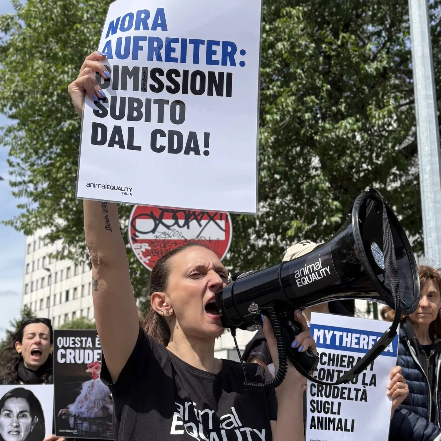 Protestas en Barcelona y otras ciudades frente a MyTheresa por Kroger 3