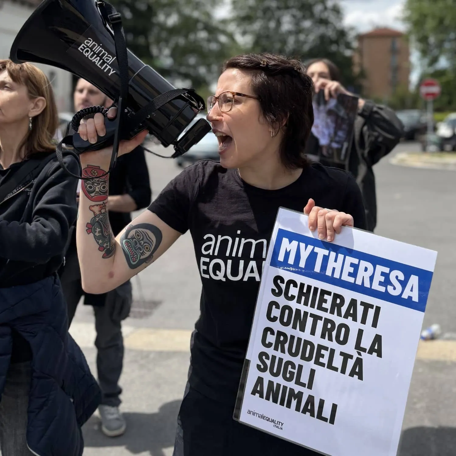 Protestas en Barcelona y otras ciudades frente a MyTheresa por Kroger 4