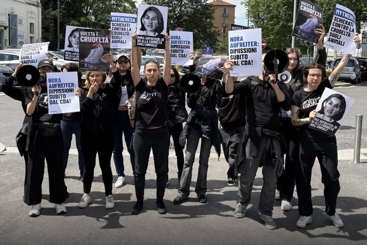 Protestas en Barcelona y otras ciudades frente a MyTheresa por Kroger 5