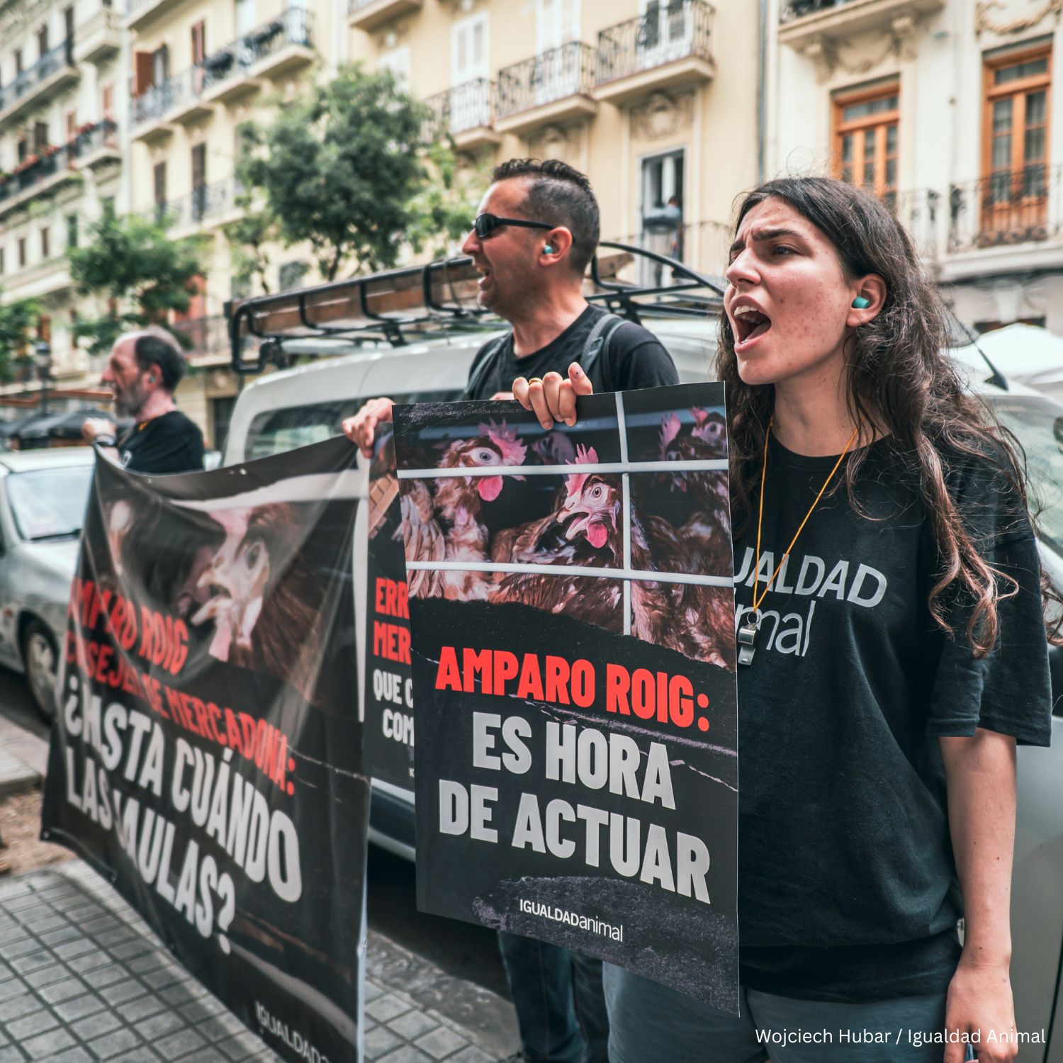 Noticia protestas ERRE y Centro de Arte Hortensia Herrero 18 junio