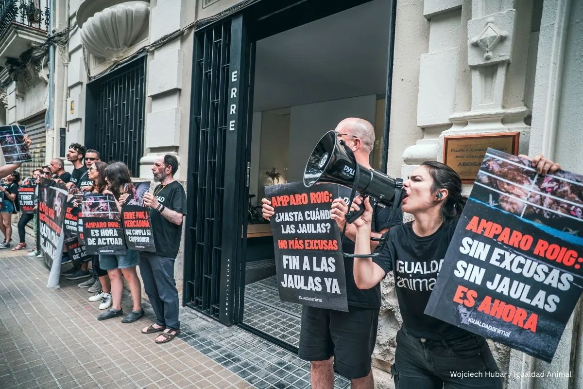 Noticia protestas ERRE y Centro de Arte Hortensia Herrero 18 junio